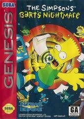 Carátula de The Simpsons Bart's Nightmare