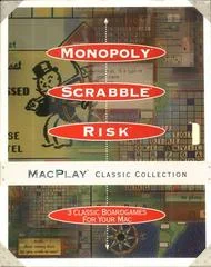 Carátula de Monopoly / Scrabble / Risk: MacPlay Classic Collection