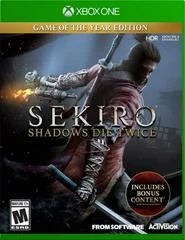 Carátula de Sekiro Shadows Die Twice [Game Of The Year]