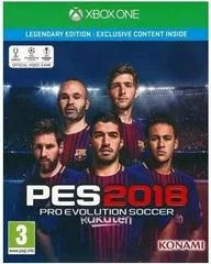 Carátula de Pro Evolution Soccer 2018 [Legendary Edition]