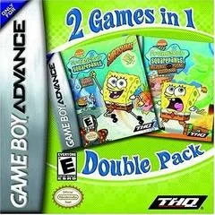 Carátula de 2 Games in 1: SpongeBob SquarePants: SuperSponge & Battle For Bikini Bottom