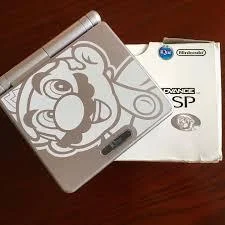Carátula de IQue Game Boy Advance SP Mario