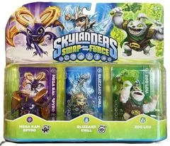 Carátula de Skylanders Swap Force Triple Pack: Mega Ram Spyro, Blizzard Chill, Zoo Lou
