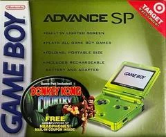 Carátula de Lime Gameboy Advance SP [Donkey Kong Country Bundle]
