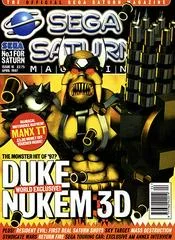 Carátula de Official Sega Saturn Magazine Issue 18