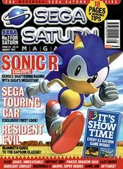 Carátula de Official Sega Saturn Magazine Issue 22