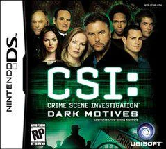 Carátula de CSI Dark Motives