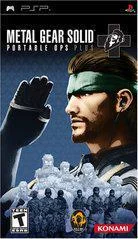 Carátula de Metal Gear Solid Portable Ops Plus