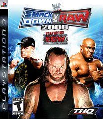 Carátula de WWE Smackdown vs. Raw 2008
