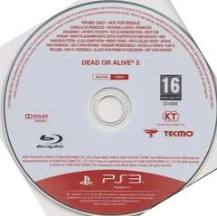 Carátula de Dead Or Alive 5 [Not For Resale]