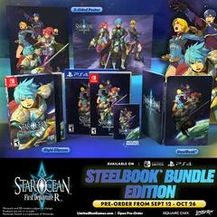 Carátula de Star Ocean First Departure R [Steelbook Bundle Edition]