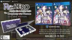 Carátula de Re:ZERO: The Prophecy of the Throne [Day One Edition]