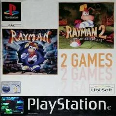 Carátula de Rayman + Rayman 2: The Great Escape