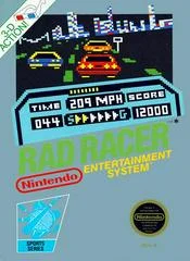 Carátula de Rad Racer