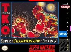 Carátula de TKO Super Championship Boxing