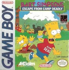 Carátula de Bart Simpson's Escape from Camp Deadly