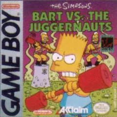Carátula de The Simpsons Bart vs the Juggernauts