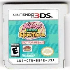 Carátula de Kirby's Extra Epic Yarn [Not For Resale]
