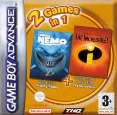 Carátula de The Incredibles + Finding Nemo