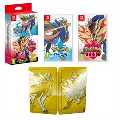 Carátula de Pokemon Sword And Shield Dual Pack [Steelbook Edition]