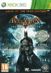Carátula de Batman: Arkham Asylum [Game of the Year Edition]