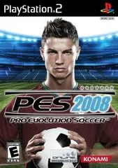 Carátula de Pro Evolution Soccer 2008