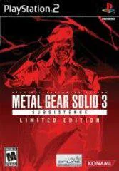 Carátula de Metal Gear Solid 3 Subsistence [Limited Edition]
