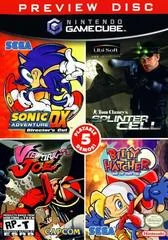 Carátula de Nintendo Gamecube Preview Disc