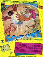 Carátula de Sonic Spike Volleyball
