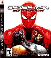 Carátula de Spiderman Web of Shadows