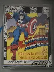 Carátula de Captain America: The Doom Tube of Dr. Megalomann