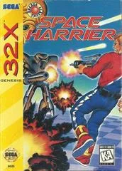 Carátula de Space Harrier
