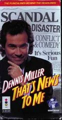 Carátula de Dennis Miller: That's News to Me