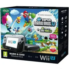 Carátula de Wii U Console Premium: Mario & Luigi Edition