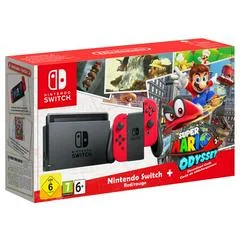 Carátula de Nintendo Switch Super Mario Odyssey Bundle