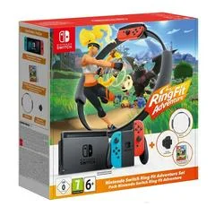 Carátula de Nintendo Switch Ring Fit Adventure Console Bundle
