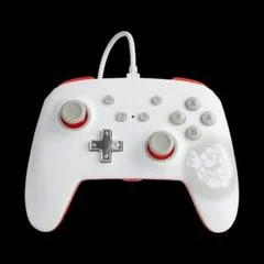 Carátula de Mario White Wired Controller