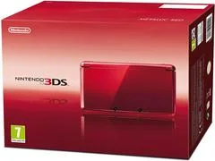 Carátula de Nintendo 3DS Metallic Red