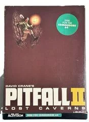 Carátula de Pitfall II Lost Caverns