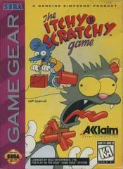 Carátula de Itchy and Scratchy Game