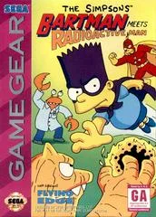 Carátula de The Simpsons Bartman Meets Radioactive Man
