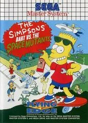 Carátula de The Simpsons Bart vs the Space Mutants