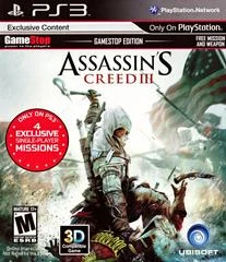 Carátula de Assassin’s Creed III [Gamestop Edition]