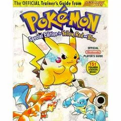 Carátula de Pokemon Yellow, Red, Blue Trainer's Guide