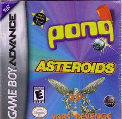 Carátula de Pong / Asteroids / Yar's Revenge