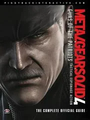 Carátula de Metal Gear Solid 4 Official Guide