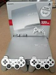 Carátula de Sony PlayStation 3 Slim Silver Console