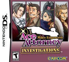 Carátula de Ace Attorney Investigations: Miles Edgeworth