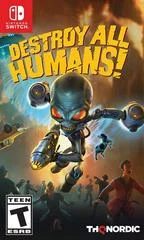 Carátula de Destroy All Humans