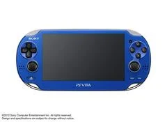 Carátula de Playstation Vita Sapphire Blue